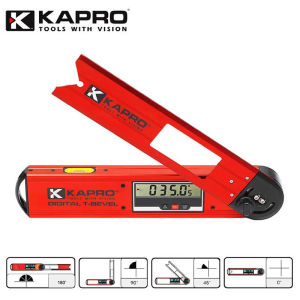 KAPRO 992 Digital T-Bevel Adjustable Blade Lock False Zero Calibration Invertible 180 ° Aluminum 10”
