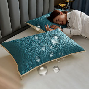 Vỏ Gối Hai Lớp Chống Thấm Mồ Hôi Kiểu Bắc Âu 48*74Cm Vỏ Gối Cao Su Vỏ Gối Cỡ Lớn Có Thể Tháo Rời Và Giặt Được Cho Cặp Đôi