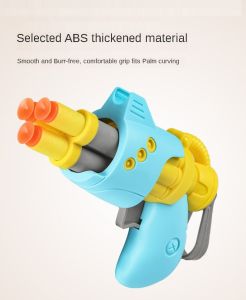 JoyToys EVA Soft Bullet Indoor Shooting Gun Toy Gun Pistol Toys For Boys (Free 4 Bullets) Mainan Pistol Murah Mini Pistol Mainan Budak Lelaki 男孩气压软弹枪玩具
