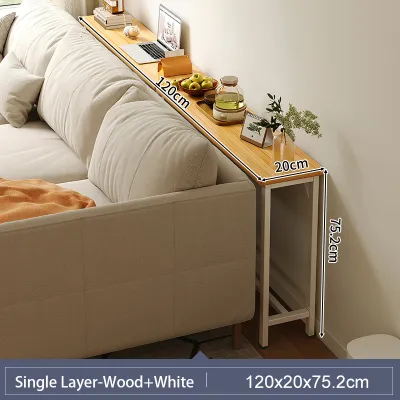 Side Table Narrow Table Bed Side Table Nordic Living Room Bedroom Kitchen Bedside Sofa Side Storage Rack Long Table