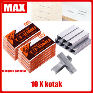 Pistol Stapler Tugas Berat Pelapis Kayu Taman Kawat Furnitur Atap Staples Quick Jam Clear DIY