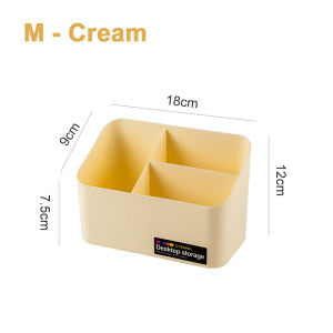 HOMSA 3/7 Grids Desktop Storage PP Multifunctional Accessories Organizer with  Divider Household Office Study