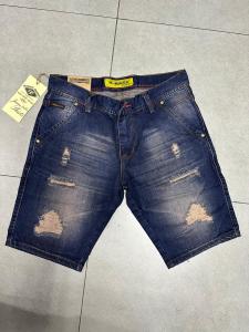 MC WISCER Celana Jeans Pendek Pria Sobek Terbaru Model Diatas Lutut Bahan Denim Tidak Luntur Distro Viral Terbaru