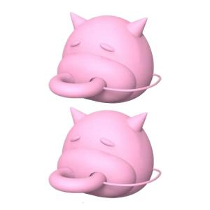 Silicone Cow Head Milk Carton Lids for Easy Pouring Milk Diverter Pour Spout Covers Novelty Spill Proof Milk Bottle Lid