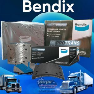 ผ้าเบรกหน้า HINO (ฮีโน่) FD152154KM777779 (CVL37) ยี่ห้อ Bendix