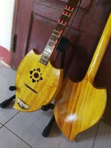 พิณโป่งสําหรับฝึกหัดเล่น ไม้ขนุน