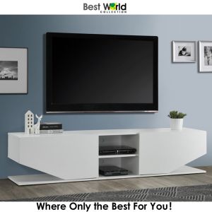 BEST Grace 6ft TV Cabinet - White - TV 8025