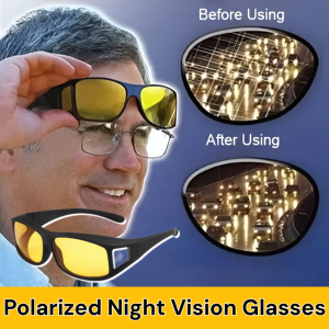 Polarized Night Vision Glasses Anti Glare Day Night Vision Driving Glasses Outdoor Cycling Sunglasses Enhance Vision