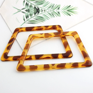 Hình thang hình xử lý thay thế nhựa PURSE tay cầm túi xách cho túi móc thủ công