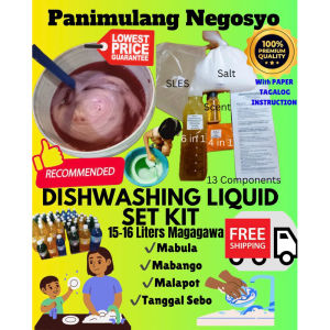 Dishwashing Liquid Kit Diy Set 15-16Liters magagawa Bottles Diy Ingredients