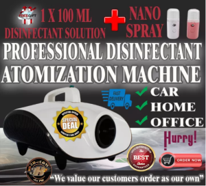Multifunctional 900W Atomization Disinfection Machine for Home Office Car Indoor Electric Sterilization Sprayer Air Purifier Fresher Cleaner car interior spray disinfection and sterilization