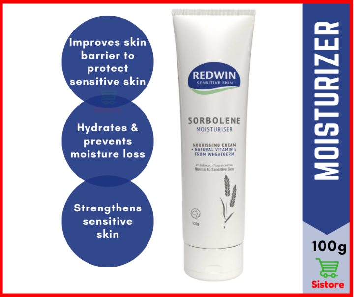 Redwin Sensitive Skin Sorbolene Body Moisturizer (100g) | Lazada PH