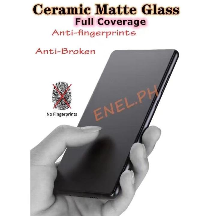 OPPO Ceramic Matte Full Tempered Glass For OPPO A5S 12E-A3S