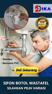 Sifon Wastafel Cuci Tangan Botol Afur Pembuangan Siphon Botol Sifon Botol Wastafel / Sifon Wastafel Model Botol/Sifon Botol Jumbo Stainless/Afur Pembuangan / Bottle Trap Wastafel - High Quality / Sifon Wastafel / Afur Pembuangan Air Stainless / Sifon