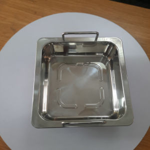 Nồi lẩu vuông inox 1 ngăn nồi nấu lẩu bếp từ 1 ngăn nồi bếp từ vuông 2 ngăn xoong inox bếp từ 2 ngăn
