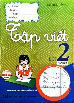 Sách -tập viết lớp 2 - (tập 1) - HA