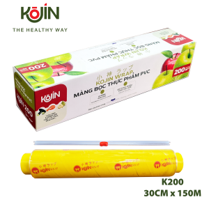 Màng Bọc Thực Phẩm Kojin An Toàn | 30cm x 150m | Màng Bọc Chuyên Dùng Cho Gia Đình Và Các Đơn Vị Nấu Cỗ Nhà Hàng Giúp Bảo Quản Thực Phẩm Tốt Hơn