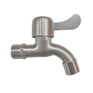 AU304 stainless steel faucet 4 Quick-release washing machine faucet Extended spout dual-outlet water faucet