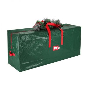 Christmas tree storage bag 6/7/9 feet PE woven luggage moving bag outdoor waterproof storage bag
