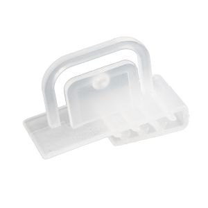 50pcs Clip On Pop Lurus Pvc Klip Gigi Lurus Penjepit Untuk Display Popcard Clip On Pop Lengkung
