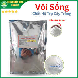 Vôi Sống CaO Xử Lí NướcCải Tạo Đất Hỗ Trợ Cây Trồng Gói 1KG