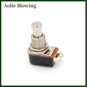 Aolie New Electric Guitar Switch Momentary Push Button Foot Switch SPST