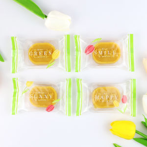 TD85D- SET 100 Túi bánh dứa 7x12cm_ khay bánh dứa Đài Loan 50GR