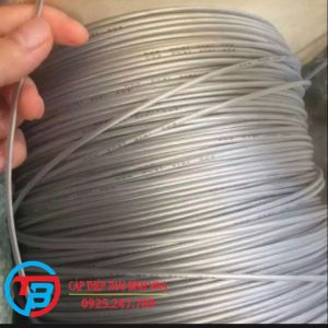 Dây phơi Cáp lụa inox 304 bọc nhựa PVC 3mm (3 ly) tặng kèm khoá cáp inox  và tăng đơ inox hàng cao cấp - cáp thép giá sỉ
