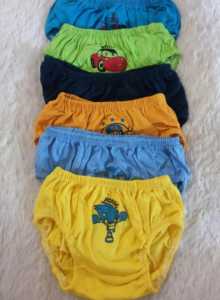 Set Celana Dalam Anak Laki-Laki Motif Karakter Nyaman untuk Usia 1-5 Tahun - Campuran Kapas-Spandeks