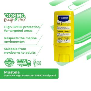 Mustela Sun Stick High Protection SPF50 Family 9ml [Respecting the sea environement]
