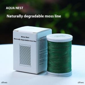 [COD] dfhws 200M Naturally Degradable Moss Thread Cotton Grass Jar Binding Sinking Wood Aquarium Landscape Water Grass Decoration Accessorie
