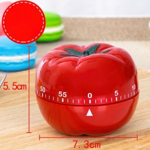 Đồng hồ cà chua Pomodoro nâng cao hiệu xuất làm việc (loại to)
