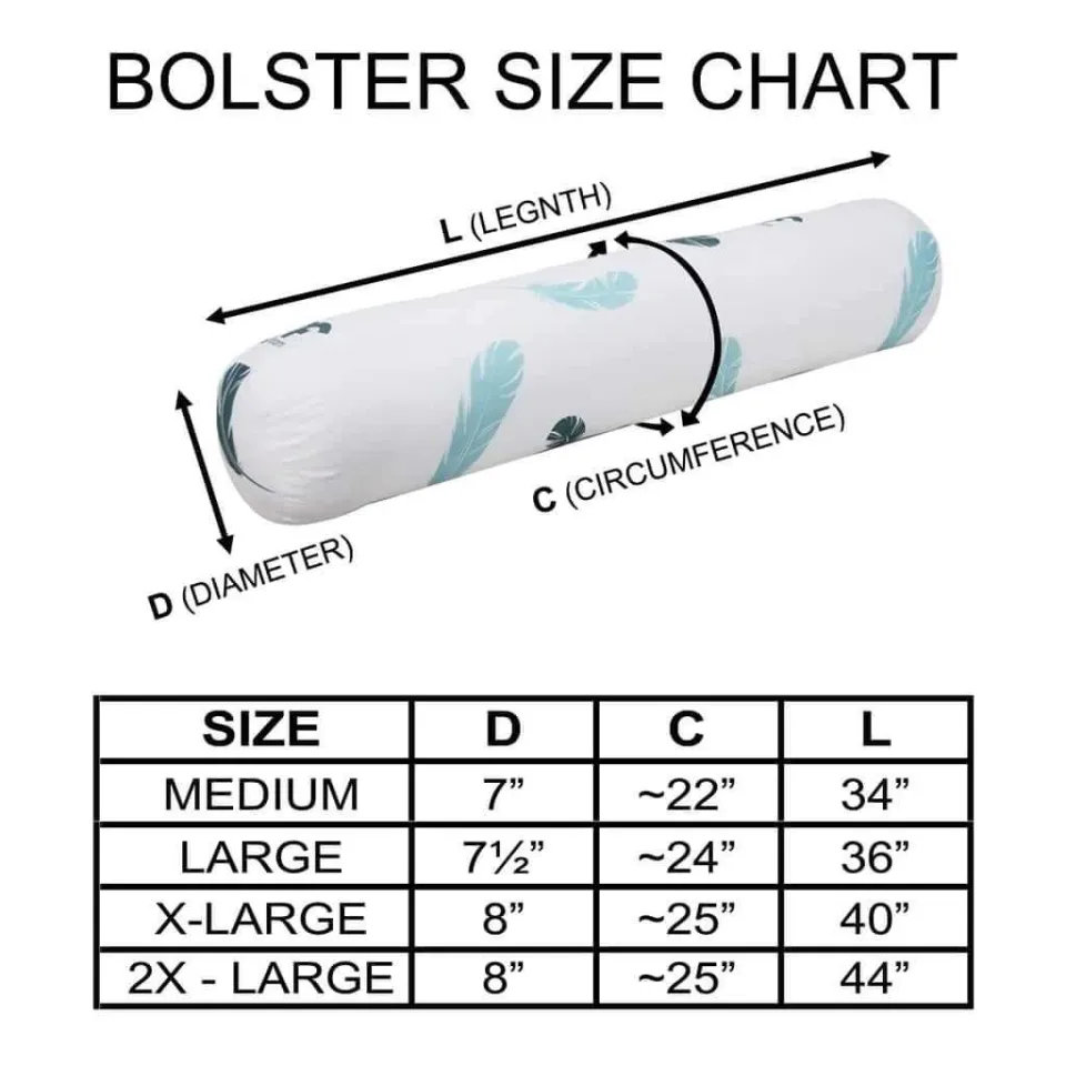 Standard shop bolster size