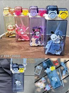 Botol Minum Tali Model 2 SEKAT SEDOTAN Lucu & Unik Kotak Minum Motion 550 ml 2715