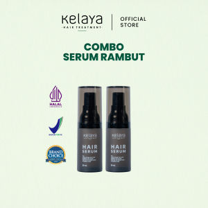 2 Pcs Kelaya Hair Serum 20ml Vitamin Penumbuh Rambut Rontok Kering dan Mengembang Menutrisi Akar Rambut