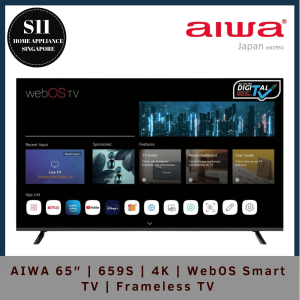 AIWA 65″ | 659S | 4K | WebOS Smart TV | Frameless TV