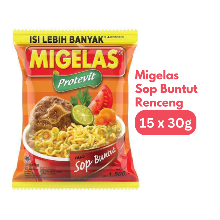 Migelas Sop Buntut 15x30gr [Renceng] | Lazada Indonesia