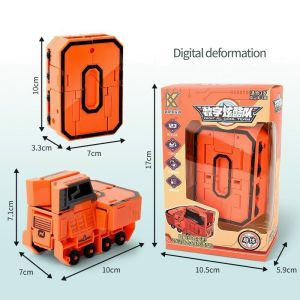 Đồ chơi trẻ em thông minh Freeship Đồ chơi Robot biến hình - Số biến hình Robot - Đồ chơi ghép hình từ số 0-9 đủ hình dáng Robot LOẠI TO