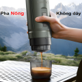 Máy pha cà phê cầm tay chuyên nghiệp Espresso 3 trong 1, dùng pin có thể pha cả nóng và lạnh. Thương hiệu Mỹ cao cấp HiBREW - H4C. HÀNG CHÍNH HÃNG. 