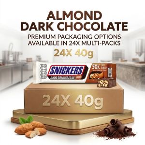 [OUTER] SNICKERS BAR Almond Dark Chocolate 24X40G