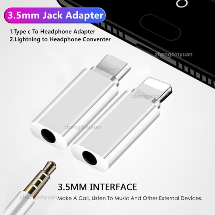 Audio Adapter Jack, USBC to 3.5mm Headphone Jack Adapter, for Apple