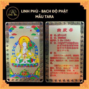 Miếng kinh Đức tara trắng Diệu Tâm