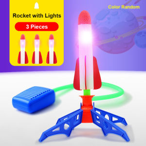 2025Outdoor Foot Launcher Rocket Toys Safety Outdoor Sports Air Pressed Stomp Rocket Pedal Game for Children Foot Family Game ToysCIEMNB