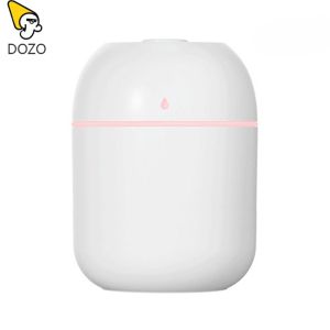 เพิ่มความชื้น เครื่องพ่นไอน้ำ เครื่องพ่นน้ำมันหอมระเหยอโรม่า เครื่องพ่นอโรม่า USB 220 มล ขนาดเล็กพกพาสะดวก เครื่องพ่นไอน้ำ แบบพกพา สําหรับบ้าน ทำงาน