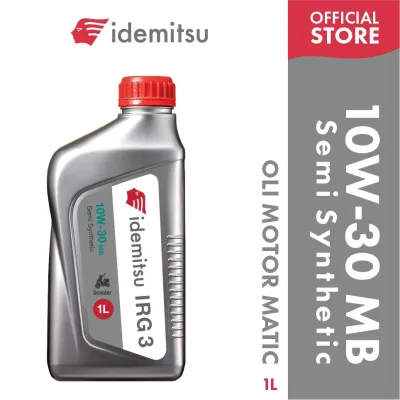 IDEMITSU IRG3 10W-30 MB Synthetic (0.8L/1L) Motorcycle Matic Oil (Oli Mesin Motor Matic)