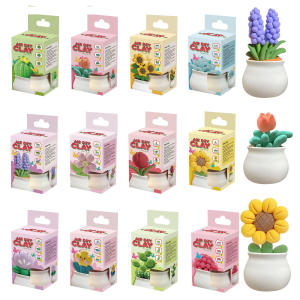 Air Dry Clay Kit Animal World Modeling Clay Ultra Light Soft Non-Toxic DIY Magic Sculpting Art Crafts Toys Gifts Kids