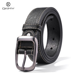 OKIMY Mens Belt Retro Needle Buckle Belts Soft PU Belt Fashion Business Belt 120cm Scratch Resistant Belts Leisure Belt Gentlemen Belt for Men