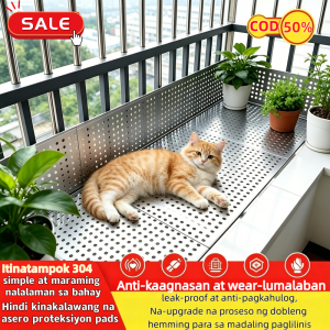 304 stainless steel balcony countertop anti-fall base board pad safety window anti-theft net leak-proof grille