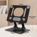GOOJODOQ Laptop Stand 360° Rotatable For Notebook Tablet Stand Liftable Portable Folding Stand Inch Laptop Tablet For iPad. 