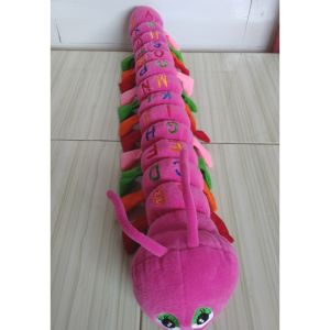 BONEKA ULAT ULIL JUMBO BESAR PANJANG 95 CM MAINAN HIASAN AKSESORIS DASHBOARD KACA MOBIL CUTE CANTIK BAHAN LEMBUT SET HADIAH ULTAH KADO COWOK CEWEK DEWASA DAN ANAK